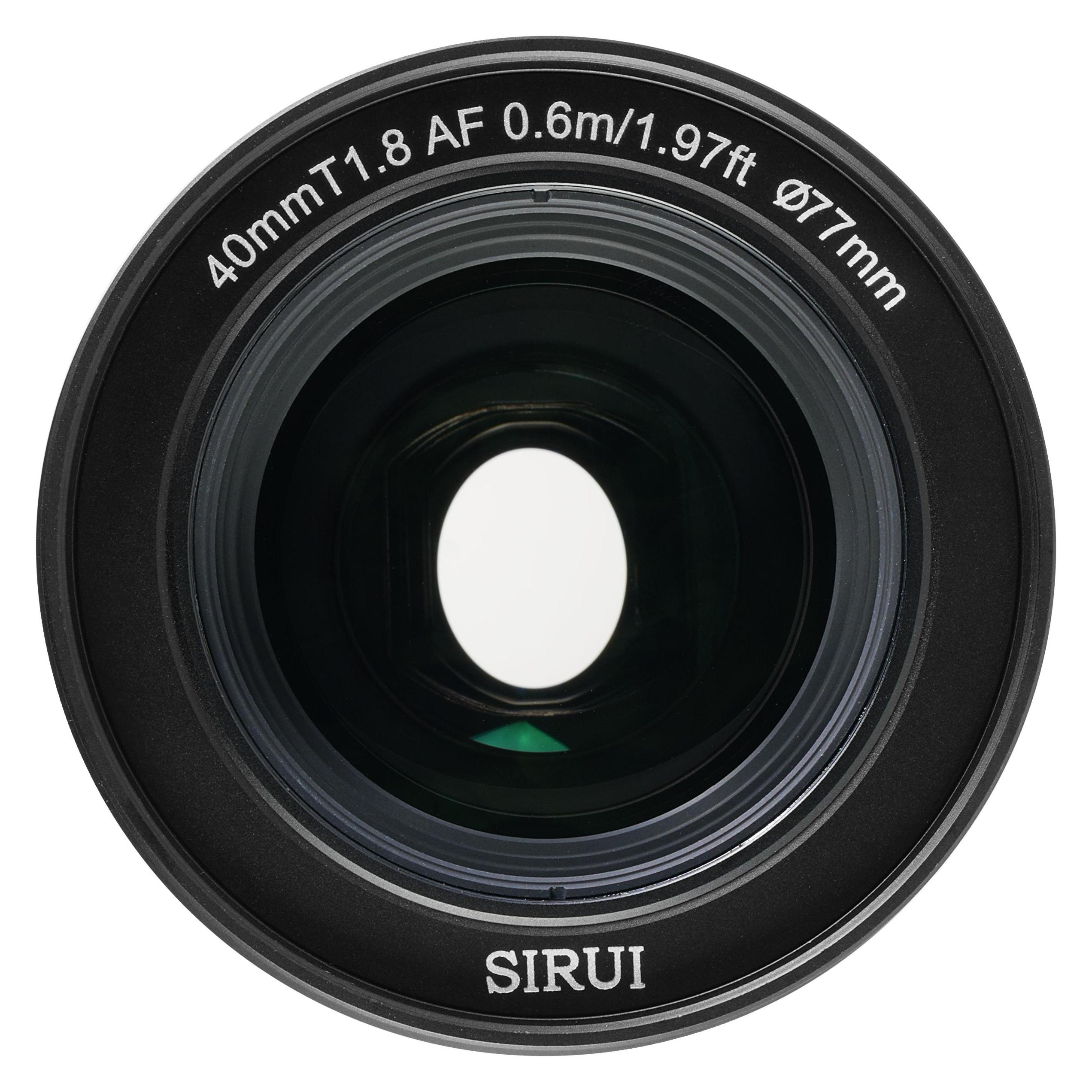 Sirui 40AF133X-ZB 40mm T1.81.33X S35 AF Anamorphic Objektiv (Nikon Z mount, Blue Flare) (Nikon Z, Vollformat) (11-03-01-000189)