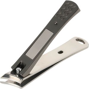 Böttcher-AG Nagelknipser Premium, Edelstahl, für Finger- und Fußnägel, mit Nagelfeile
