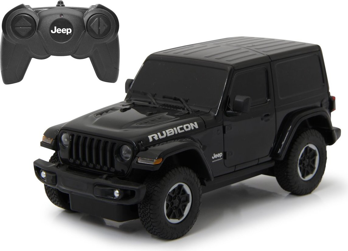 Jamara Germany Jeep Wrangler JL schaalmodel 1:24 zwart 27MHz