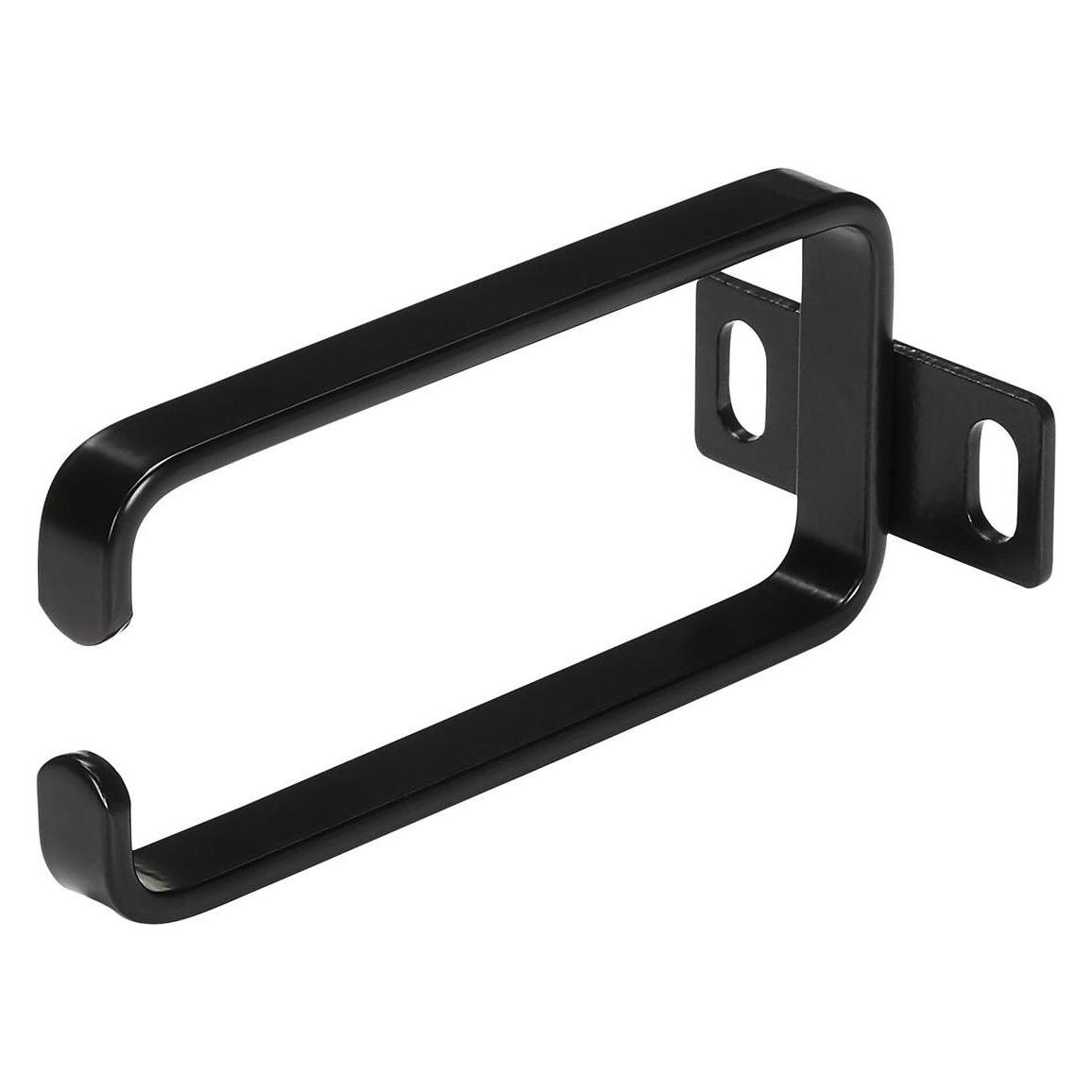 StarTech com CMHOOK1UN5PK, Kabelring, Schwarz, Stahl, 1U, EIA RS310-D, 45 mm (CMHOOK1UN5PK)