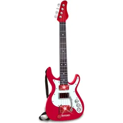 Bontempi E-Gitarre Rot mit Gitarrengurt