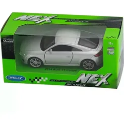 Welly Metall-Auto - Audi TT Coupé 2014, Maßstab 1:34
