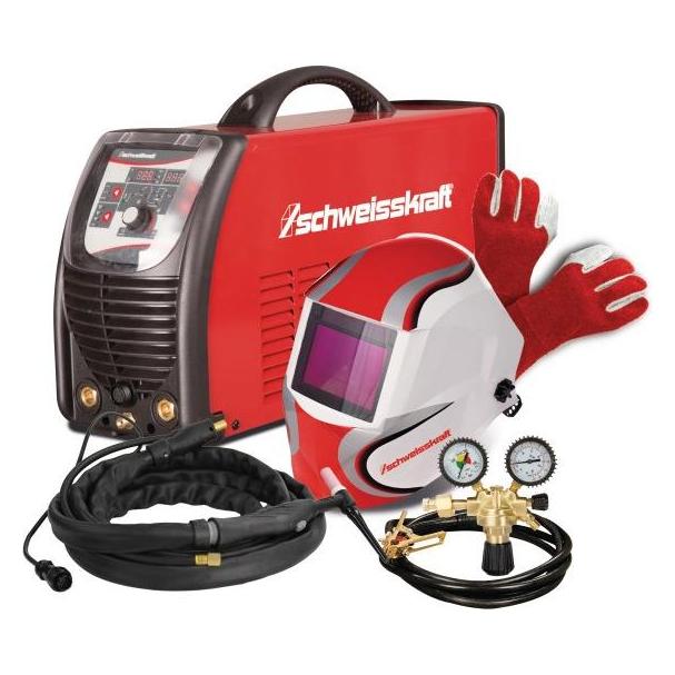 Stürmer - Schweisskraft Tragbarer WIG AC/DC Inverter CRAFT-TIG 201 AC/DC P PULSE Set (Inverterschweissgerät) (1074202SET)