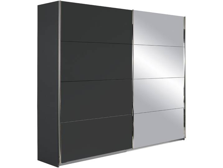 Kleiderschrank Molina grau Holzwerkstoff B 271 cm