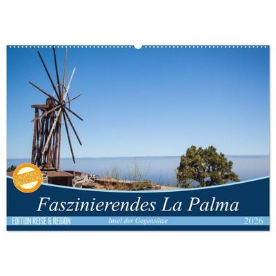 Faszinierendes La Palma (Wandkalender 2026 DIN A2 quer), CALVENDO Monatskalender