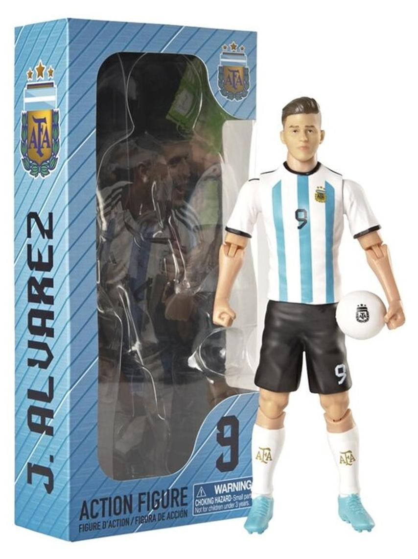 Banbo Toys Socker Argentina Julian Alvarez figuur, 20 cm, meerkleurig
