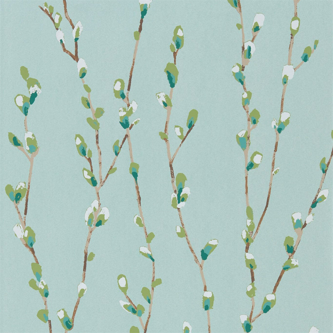Harlequin Salice 10.05m x 52cm Wallpaper Roll Mint/Emerald 1,004.93cm L