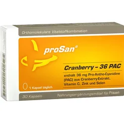 Prosan Cranberry 36 Pac 30 ST