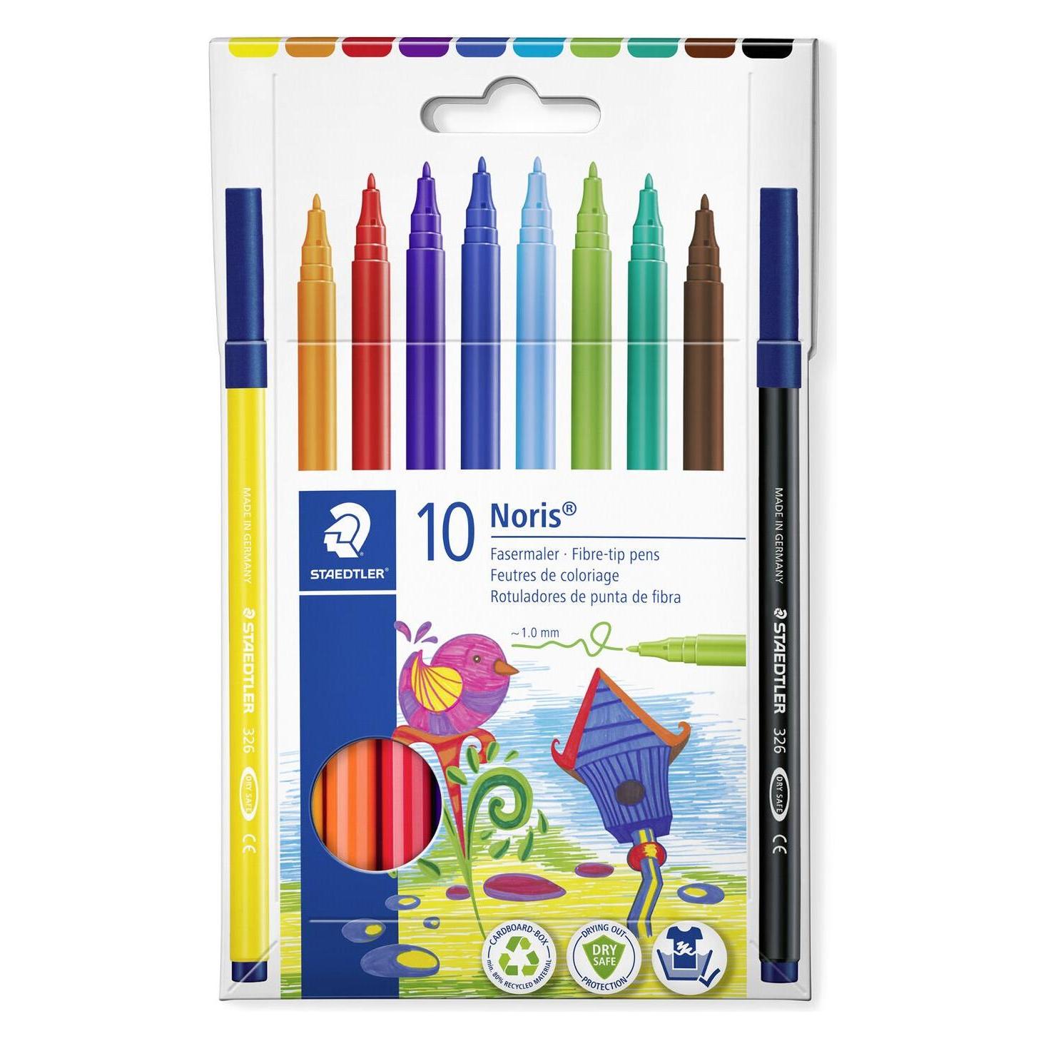 Staedtler Noris 326 Fasermaler (10x) (326 C10)