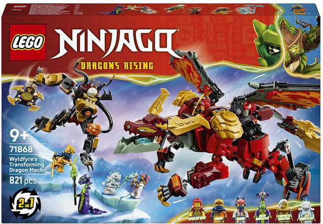 Lego ROBO DRAGAO WYLDFYRE 71868
