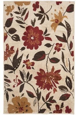 SAFAVIEH Kashmir Jaylyn Floral Silky Polyester Rug