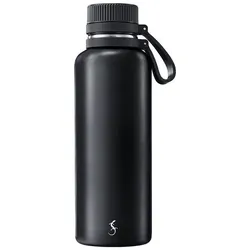 LURCH Isolierflasche »Outdoor« 1,0 L schwarz, 27 cm