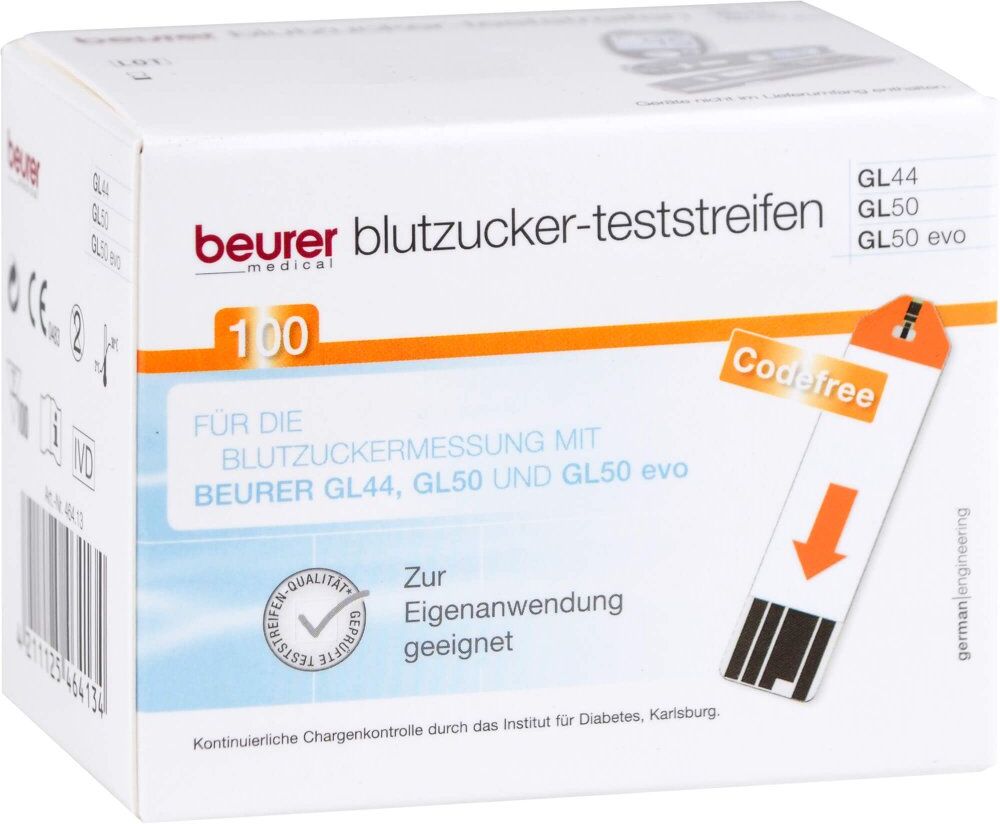 Beurer Gl44/gl50 Blutzucker-teststreifen