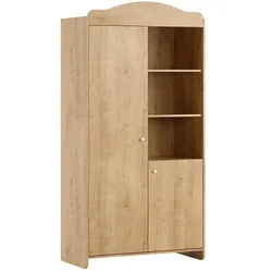 BABYKLEIDERSCHRANK 2 Türen Megeve Holz