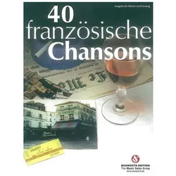 Vierzig französische Chansons für Klavier und Gesang, Fachbücher von Bosworth Music