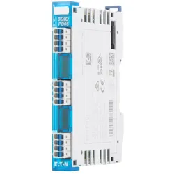 Eaton 183178 digitales Ein- und Ausgabemodul, 4 Digital-Eingänge und 4 Digital-Ausgänge je 24 V DC, plusschaltend XN-322-8DIO-PD05