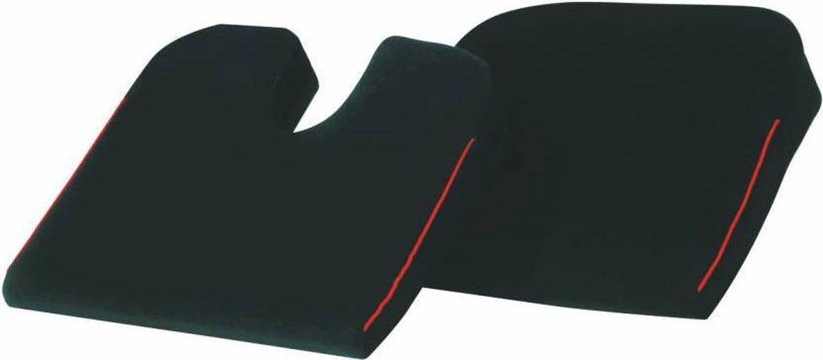 Harley-Davidson ergonomisch wigkussen met band - zwart