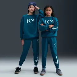 Nike Kylian Mbappe Club Fleece Trainingshose Kinder grün/türkis