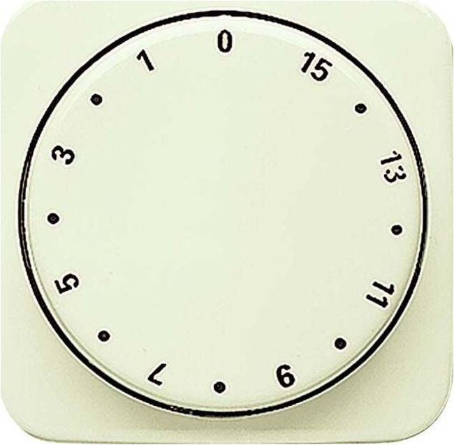 Busch-Jaeger Disque central blanc minuterie, 15 min 1770-212-102 (2CKA001753A6059)