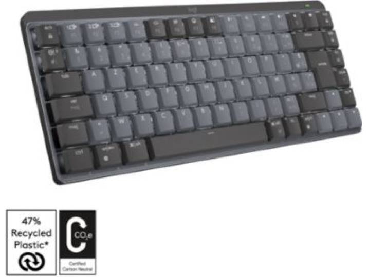 Logitech - Clavier Sans Fil Mx Mechanical Mini Rétroéclairé