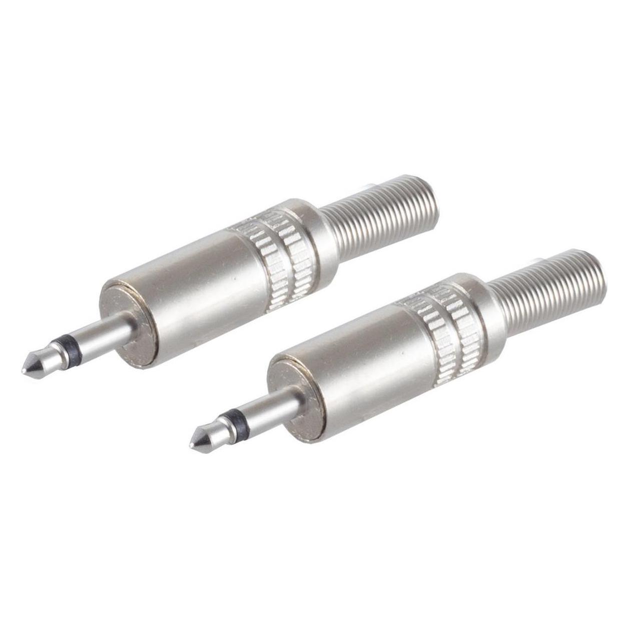 Shiverpeaks -BASIC-S--Klinkenstecker Mono 3,5mm, Metall--VE2 (BS51100-M2)