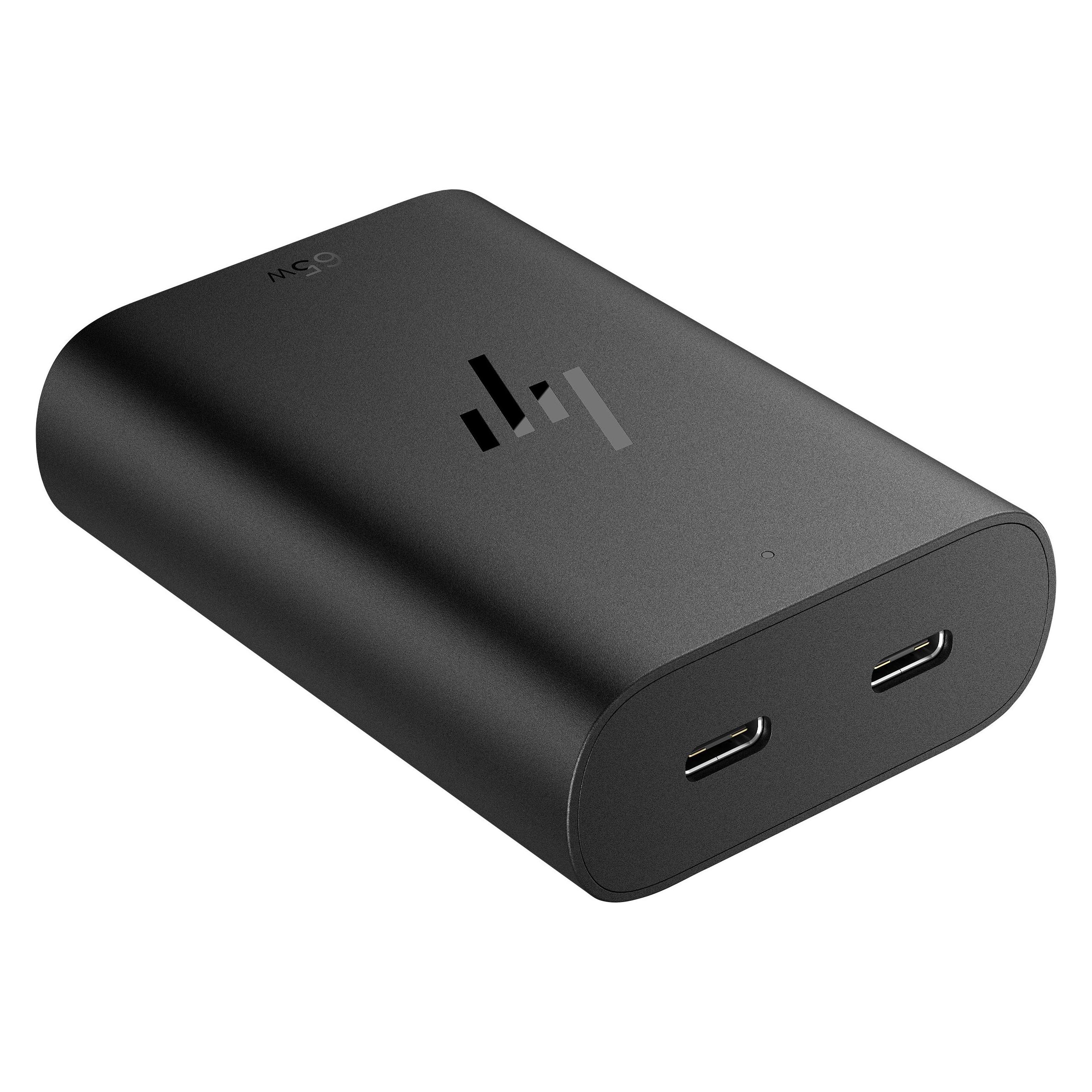 HP 65W GaN USB-C Laptop Charger (65 W) (600Q8AA)