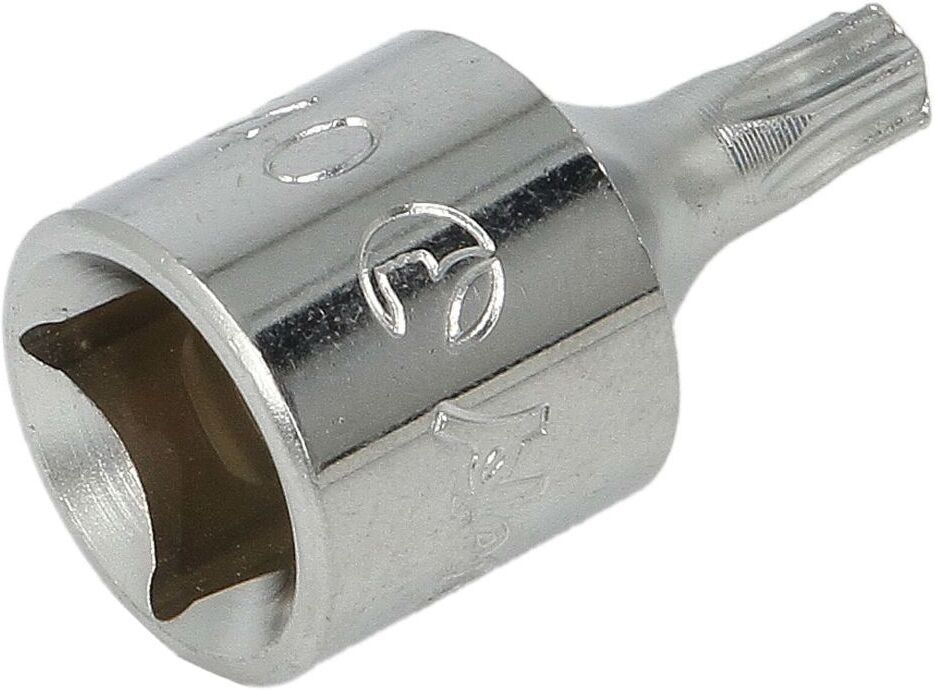 Steckschlüsseleinsatz mit Bohrung 1/2" TORX HANS 4014T40