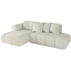 ECKSOFA Ottomane Links CLOUD-L-v1 280x185x90 Creme Cord