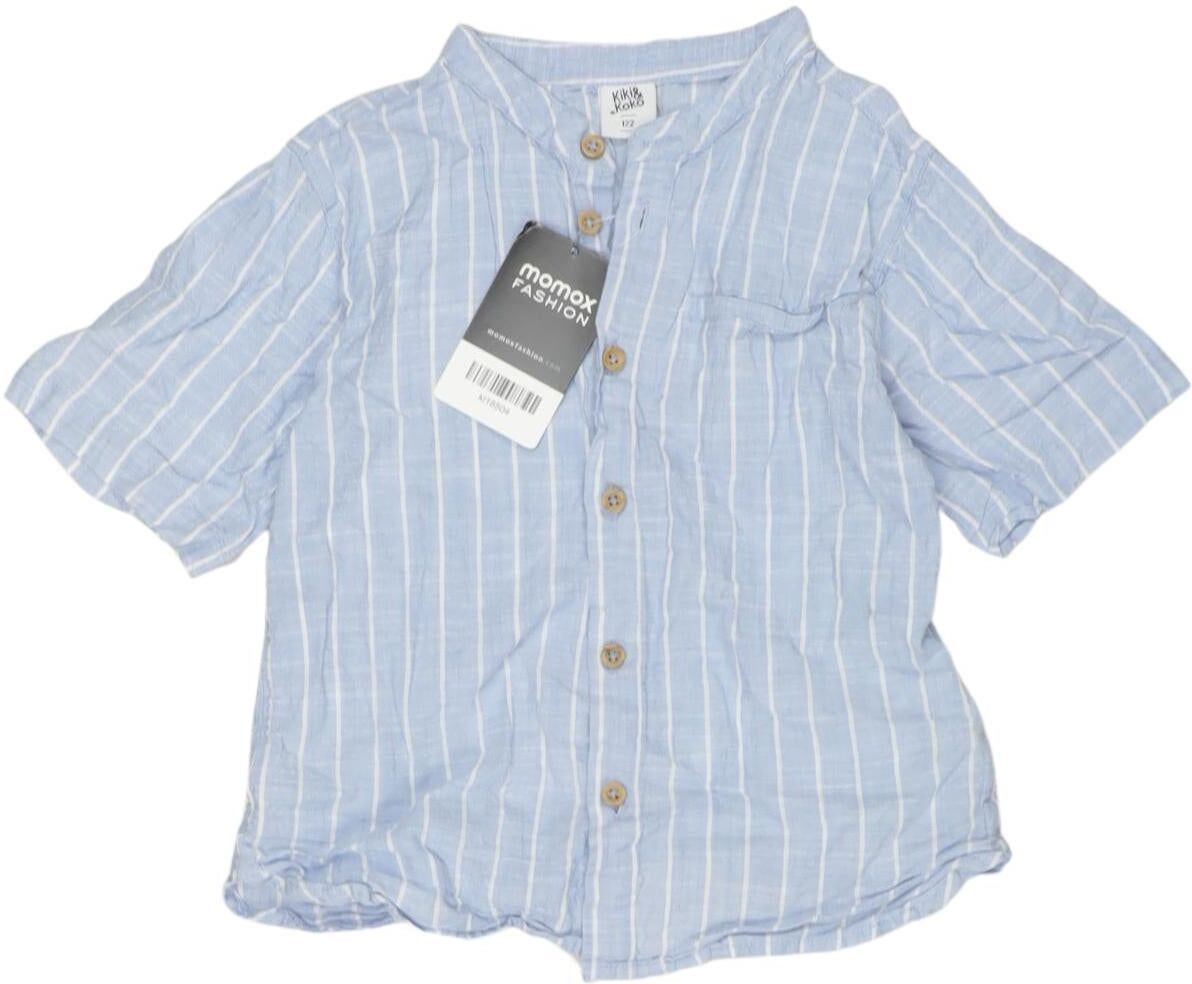 KIK KID Mädchen Bluse, Mehrfarbig, Gr. EU 122, Baumwolle - Second Hand