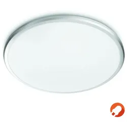 Philips myLiving LED Deckenleuchte Twirly  sehr helle 1700lm weißer Diffusor und grauer Ring