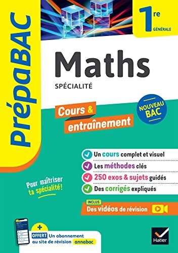 Michel Abadie - Maths spécialité 1re générale : nouveau bac - Preis vom 02.10.2026 23:42:20 h