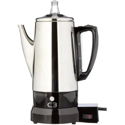 C3 Perkolator Basic, Kaffeebereiter, Silber