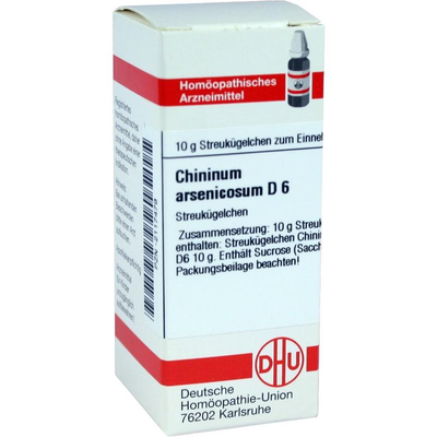 DHU-Arzneimittel GmbH & Co. KG CHININUM ARSENICOSUM D 6 Globuli 10 g 02117479