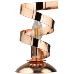 Tischleuchte Zoe Rame Kupferfarben max. 6 Watt