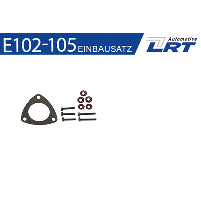 LRT Montagesatz, Katalysator e102105