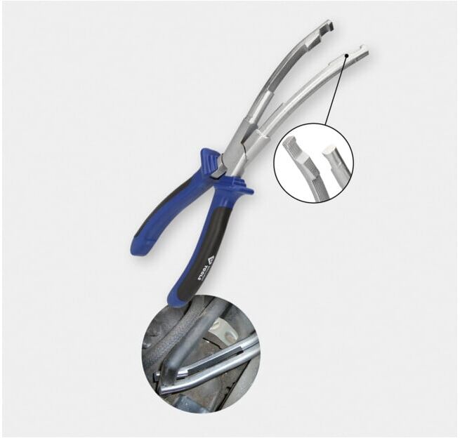 Brilliant Tools Pince pour câble de bougie, coudée (BT566003)