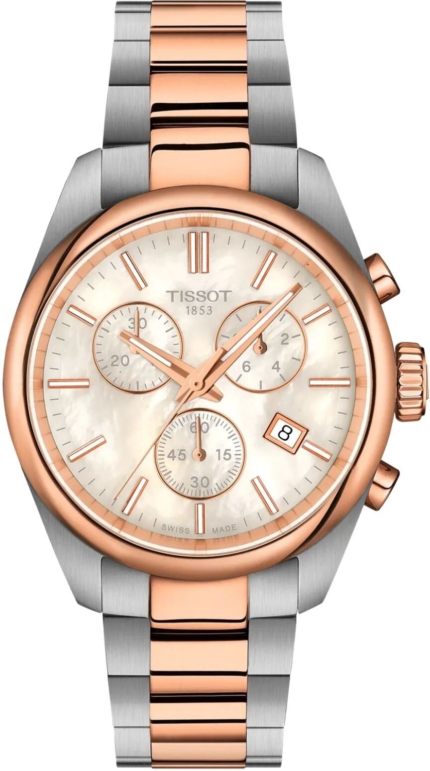 Tissot PR 100 Chronograph, 36 mm, T1502172211100 rannekello