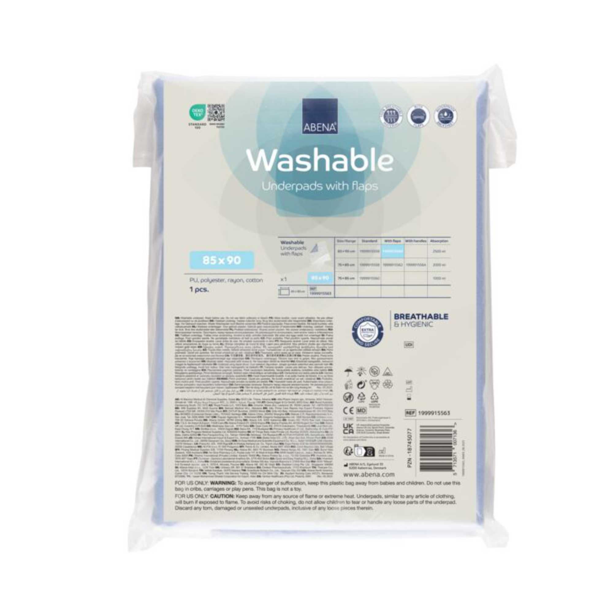 Abena Underpads washable 85x90cm m.Klapp. 1 St Auflage