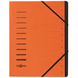 Pagna 40059-12 Tab-Register Orange