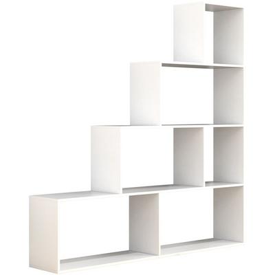 Holz Regal Raumteiler Standregal Bücher Dubila L