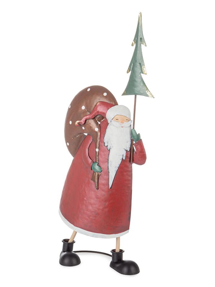 Bizzotto Dekofigur "Santa" in Rot - (H)61 cm - onesize
