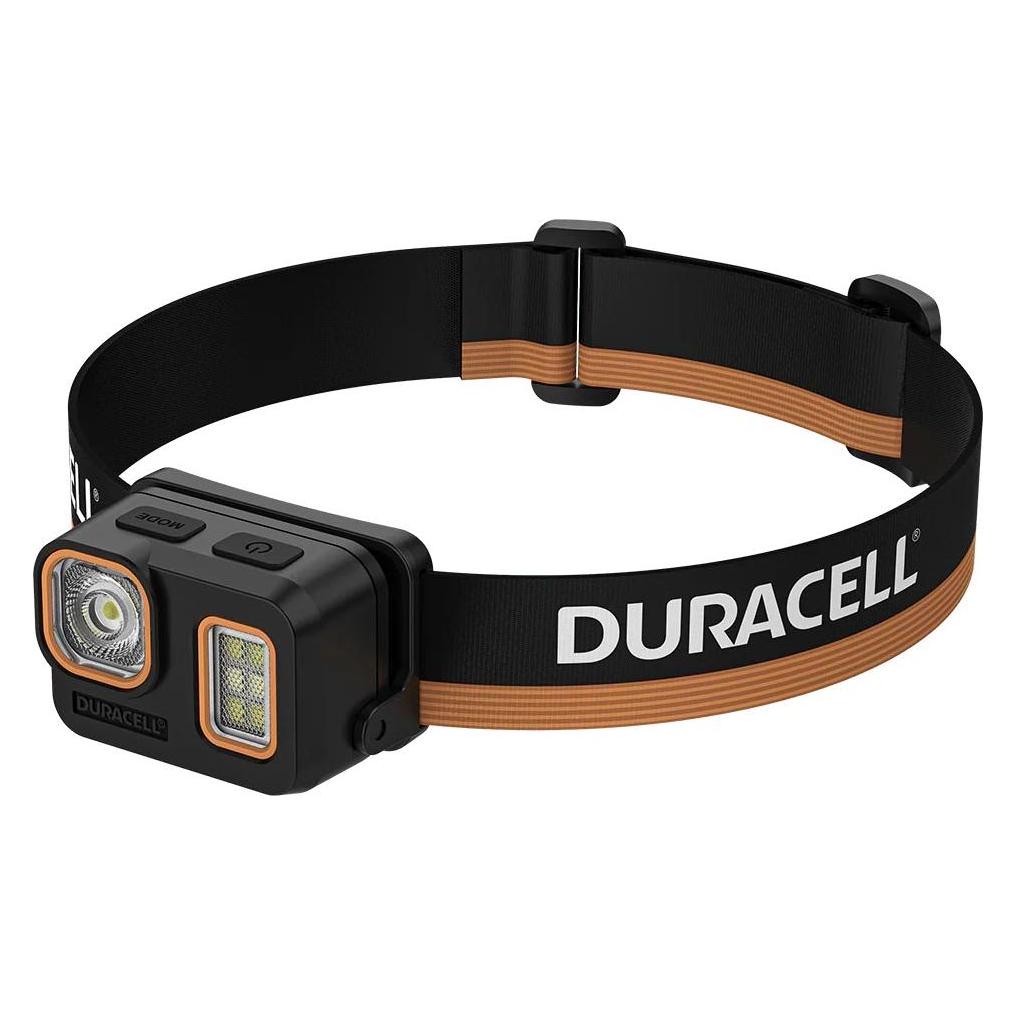 Duracell DH500R Stirnlampe schwarz orange (500 lm) (DH500R-BLISTER)