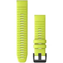  QuickFit 22-Uhrenarmbänder Gelbes Silikon 