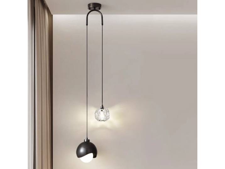 1 pièce de luminaire LED moderne pour la décoration intérieure, lampe de chevet, lampe suspendue, lustre LED, éclairage intérieur.