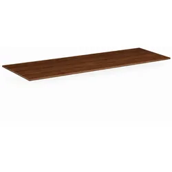 Tischplatte 2200 x 800 x 18 mm, Nussbaum