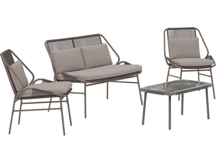 Venture Home Sofa-Set Zakynthos Braun
