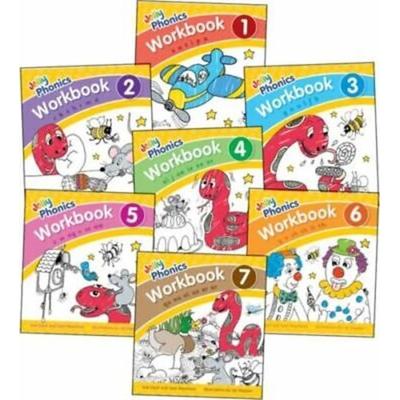 Jolly Phonics Workbooks 1-7, Taschenbuch von Sara Wernham,Sue Lloyd, Jolly Learning Ltd, 978-1-84414-658-1