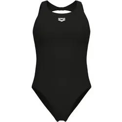 ARENA Damen Schwimmanzug W O BACK SWIMSUIT SOLID ONE PIECE, Größe 36 in Schwarz Schwarz