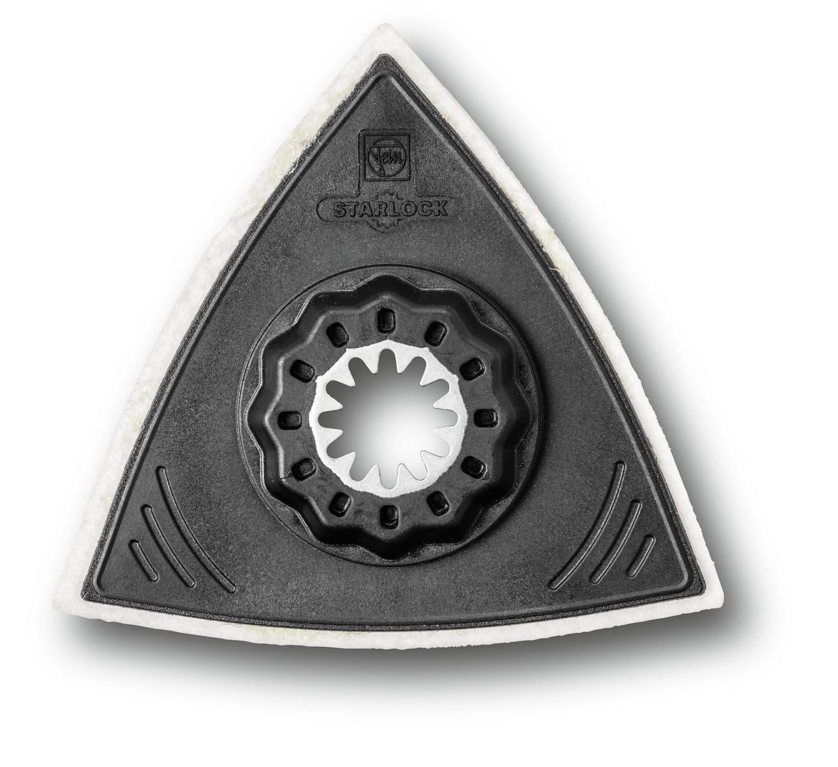 FEIN Filzpolierplatte, Kantenlänge 80 mm, Aufnahme SL 63806140220