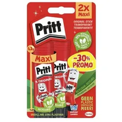 Quantore, Klebestift, Klebestift Pritt Stick Original 43gr, 2 Stk. (43 g, 2x)